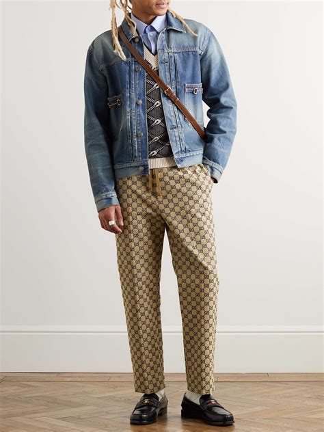 gucci monogram trousers replica|gucci porter line personalization.